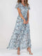 Buntes, elegantes Kleid für Frauen