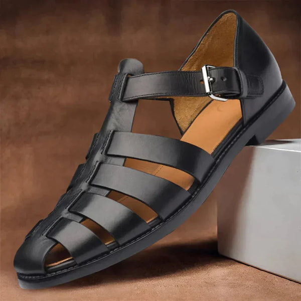 Hubert - Sommersandalen aus PU Leder für Männer