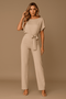 Mira - Eleganter Jumpsuit für Frauen mit Bindegürtel