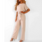 Lässiger Jumpsuit mit Gürtel für Frauen