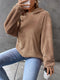 Damen Kapuzenpullover - Fleece Pullover - Kurzes Modell - Bequeme Passform - Lange Ärmel