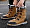 Herren-Winterstiefel – Warm gefütterte Schneestiefel mit rutschfester Sohle