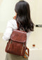 Stylischer Damen-Rucksack aus PU Leder | Diebstahlsichere Tasche | Roswitha