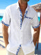 Gavin - camisa de textura natural para hombre