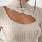 Rollkragenpullover Mit Hoher Brustweite Für Frauen | Langarm