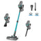 Sladdlös 6-i-1 stickdammsugare - med LED-borste, 2200 mAh batteri och tyst drift (65 dB)