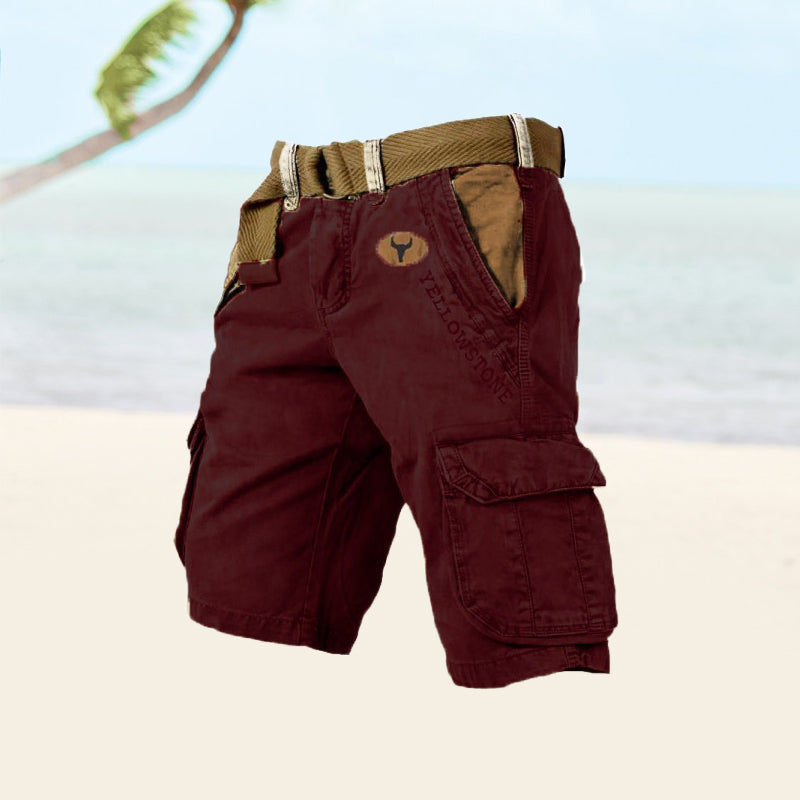 Vielseitige Cargo‑Shorts für Herren Iman (CH) – atmungsaktiv, 4‑Taschen & Outdoor‑Allrounder