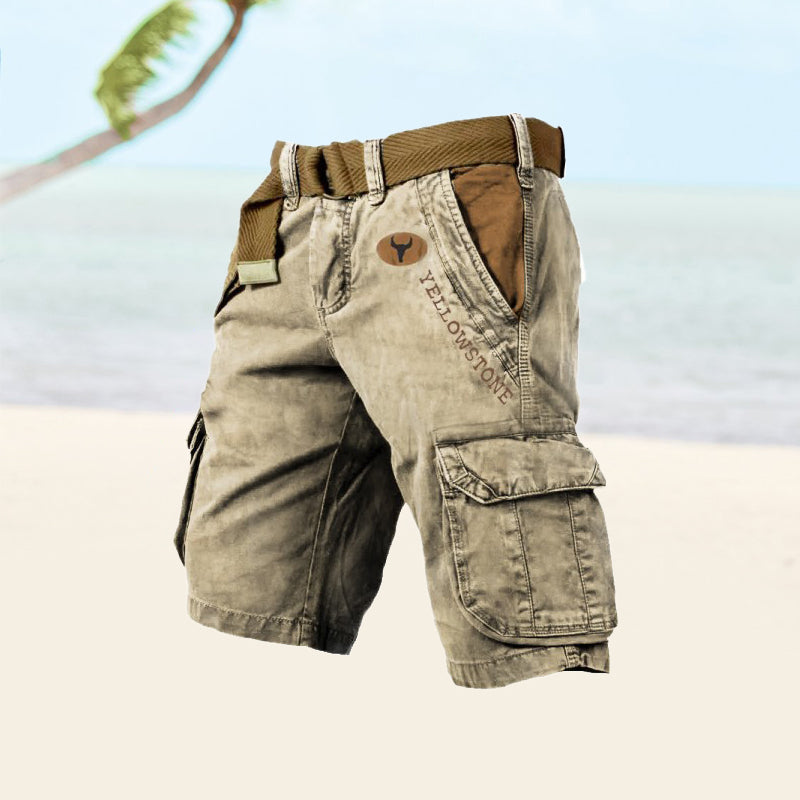 Vielseitige Cargo‑Shorts für Herren Iman (CH) – atmungsaktiv, 4‑Taschen & Outdoor‑Allrounder