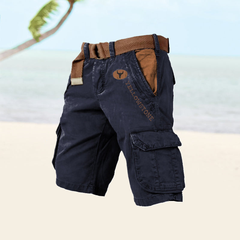 Vielseitige Cargo‑Shorts für Herren Iman (CH) – atmungsaktiv, 4‑Taschen & Outdoor‑Allrounder