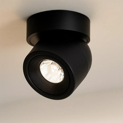 LED-takspotlight i aluminium, justerbar