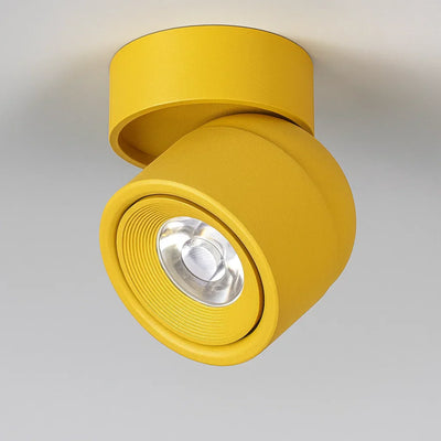 LED-takspotlight i aluminium, justerbar