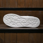 Weiße Clean-PU Leder-Sneakers für Frauen