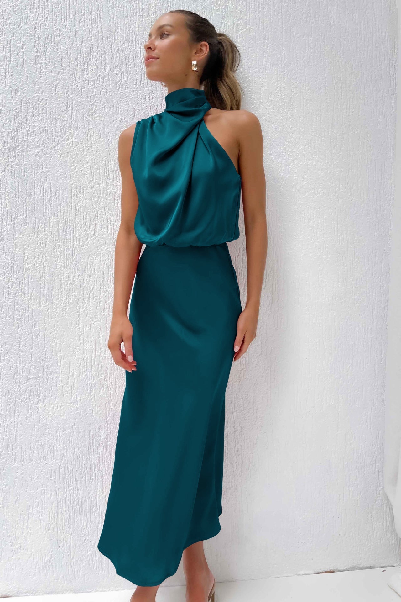 Aaliyah | Stylisches Langes Kleid Für Frauen