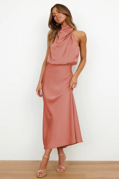 Aaliyah | Stylisches Langes Kleid Für Frauen