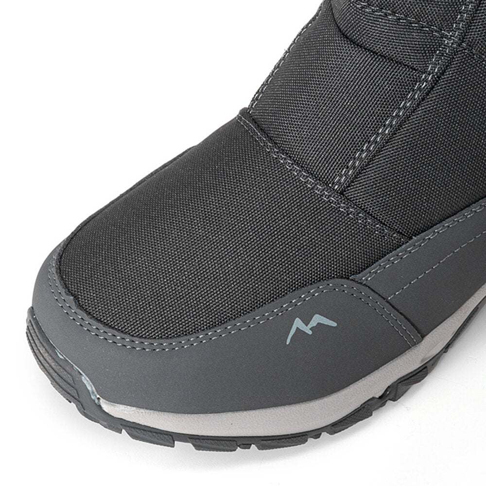 Damen-Winterstiefel mit seitlichem Reißverschluss – wasserdichte, rutschfeste, strapazierfähige Schneestiefel mit warmem Futter