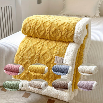 CozyNest - Reversible Fleece-Decke