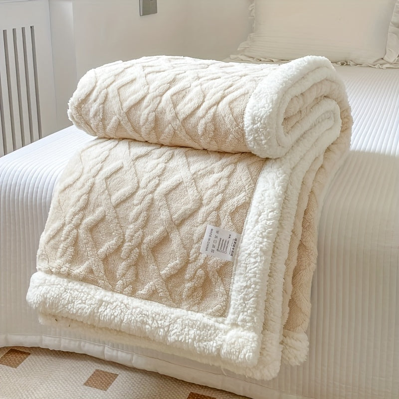 CozyNest - Reversible Fleece-Decke