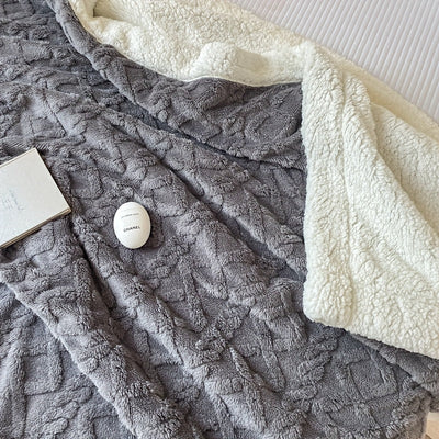 CozyNest - Reversible Fleece-Decke