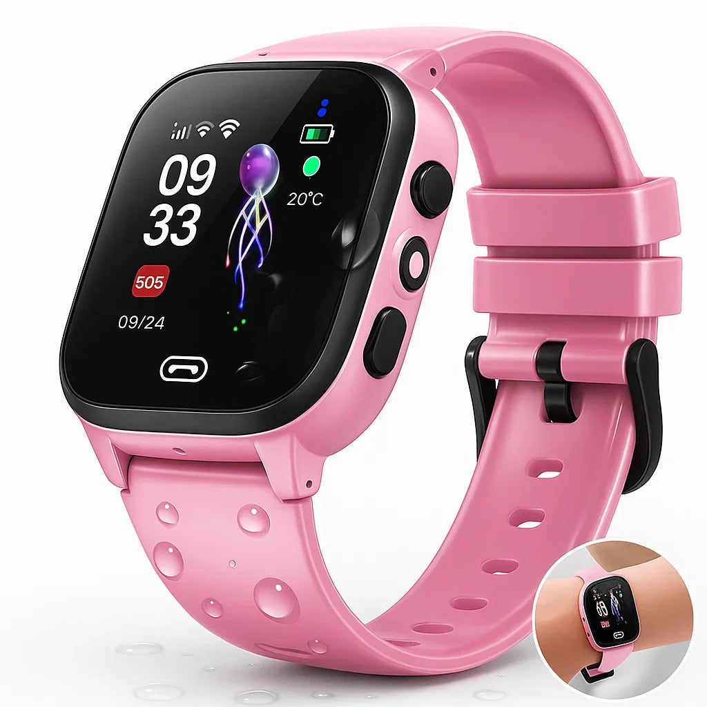 Kinder Smartwatch GPS Tracker Videoanruf