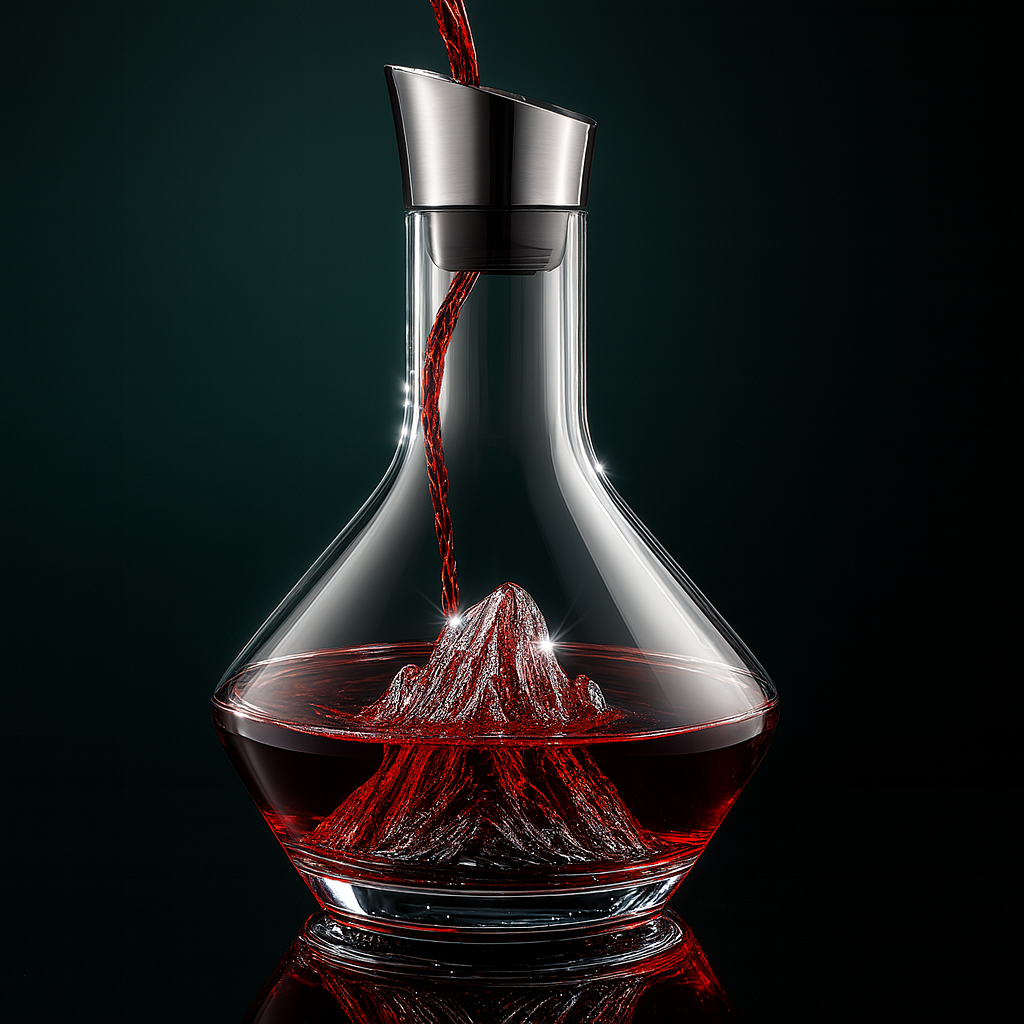 Kristallglas Wein Dekanter Belüfter Karaffe