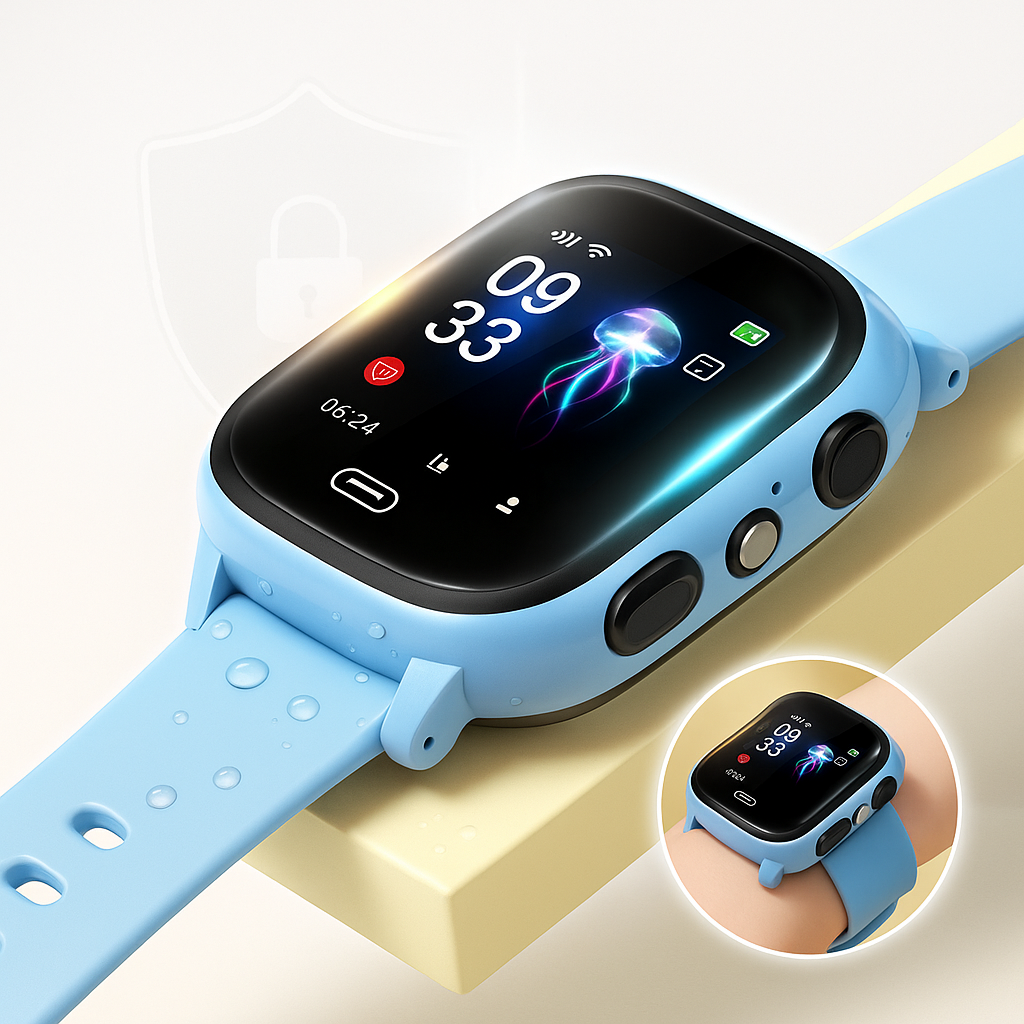Kinder Smartwatch GPS Tracker Videoanruf