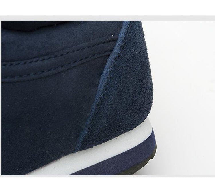 Lässige warme Winterschuhe für Herren – Hohe Sneakers mit Fellfutter