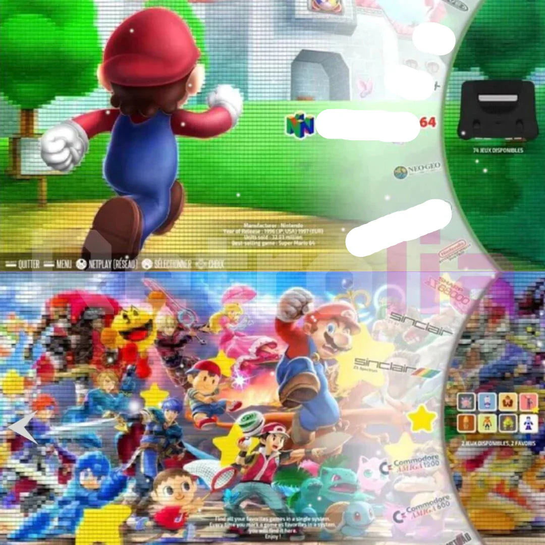 Retro Gaming Konsole 4K | 20000+ Spiele System