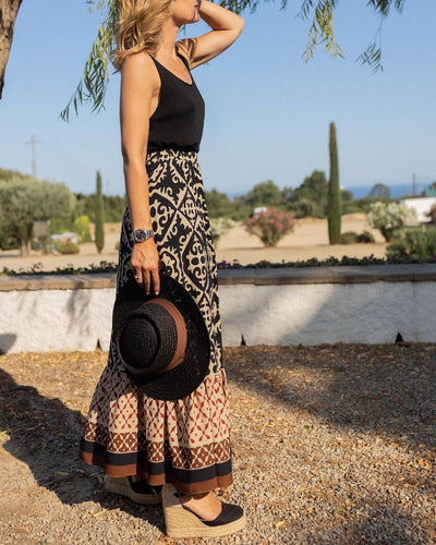 Aldara | Eleganter Boho Frauen Sommerrock für Frauen