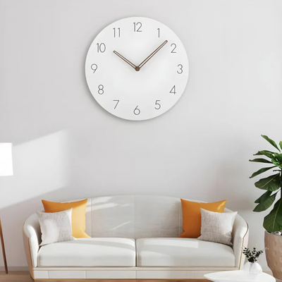 Nork - Minimalistische Wanduhr aus Holz