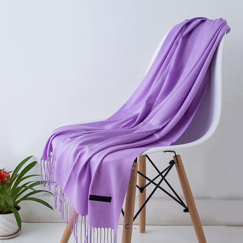 Kaschmirschal für Damen Weicher langer Winterwickel