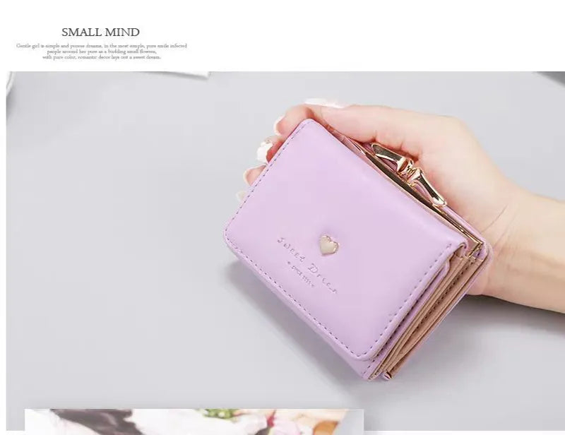 Pastellfarbenes Mini-Portemonnaie | Maisiel