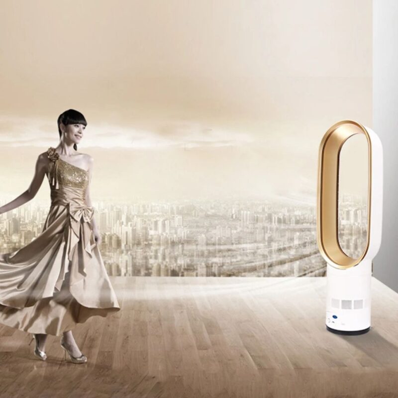 16-Zoll-Ventilator ohne Lamellen mit Fernbedienung