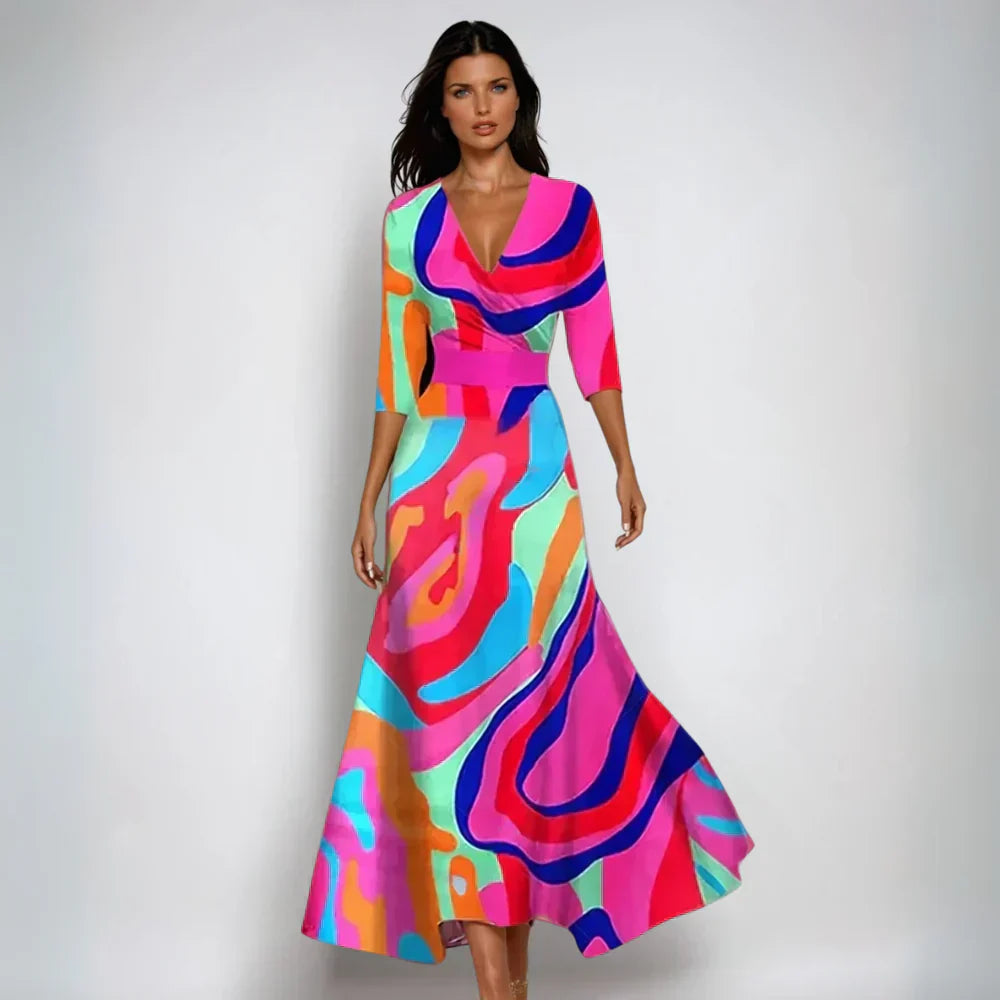 Emily | Luxus-Blumenkleid