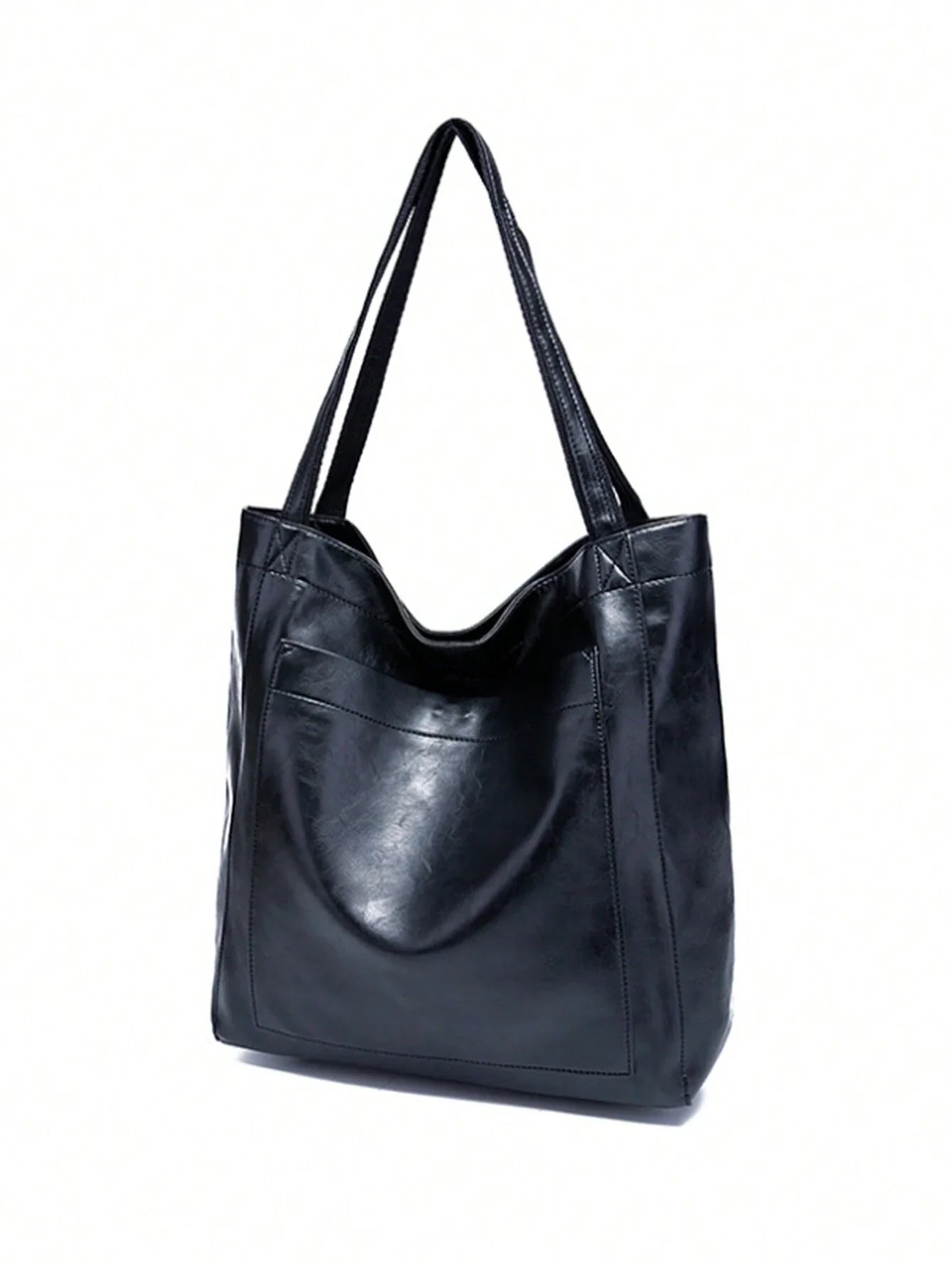 Tasche im Vintage-Stil mit großer Kapazität und abnehmbarem Riemen