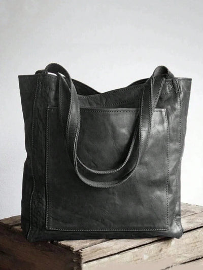 Tasche im Vintage-Stil mit großer Kapazität und abnehmbarem Riemen