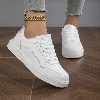 Glimmer - Damen Leder Turnschuhe