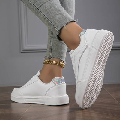 Glimmer - Damen Leder Turnschuhe