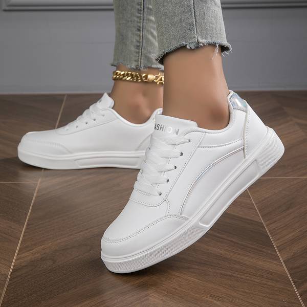 Glimmer - Damen Leder Turnschuhe