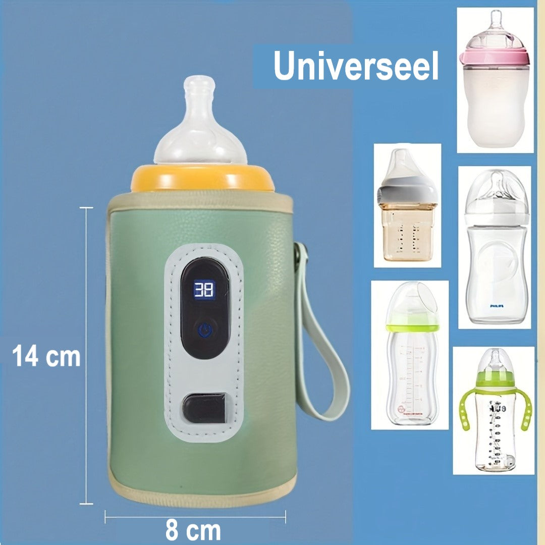 Tragbarer Baby-Milchflaschenwärmer - Erwärmen Sie Ihre Milch überall