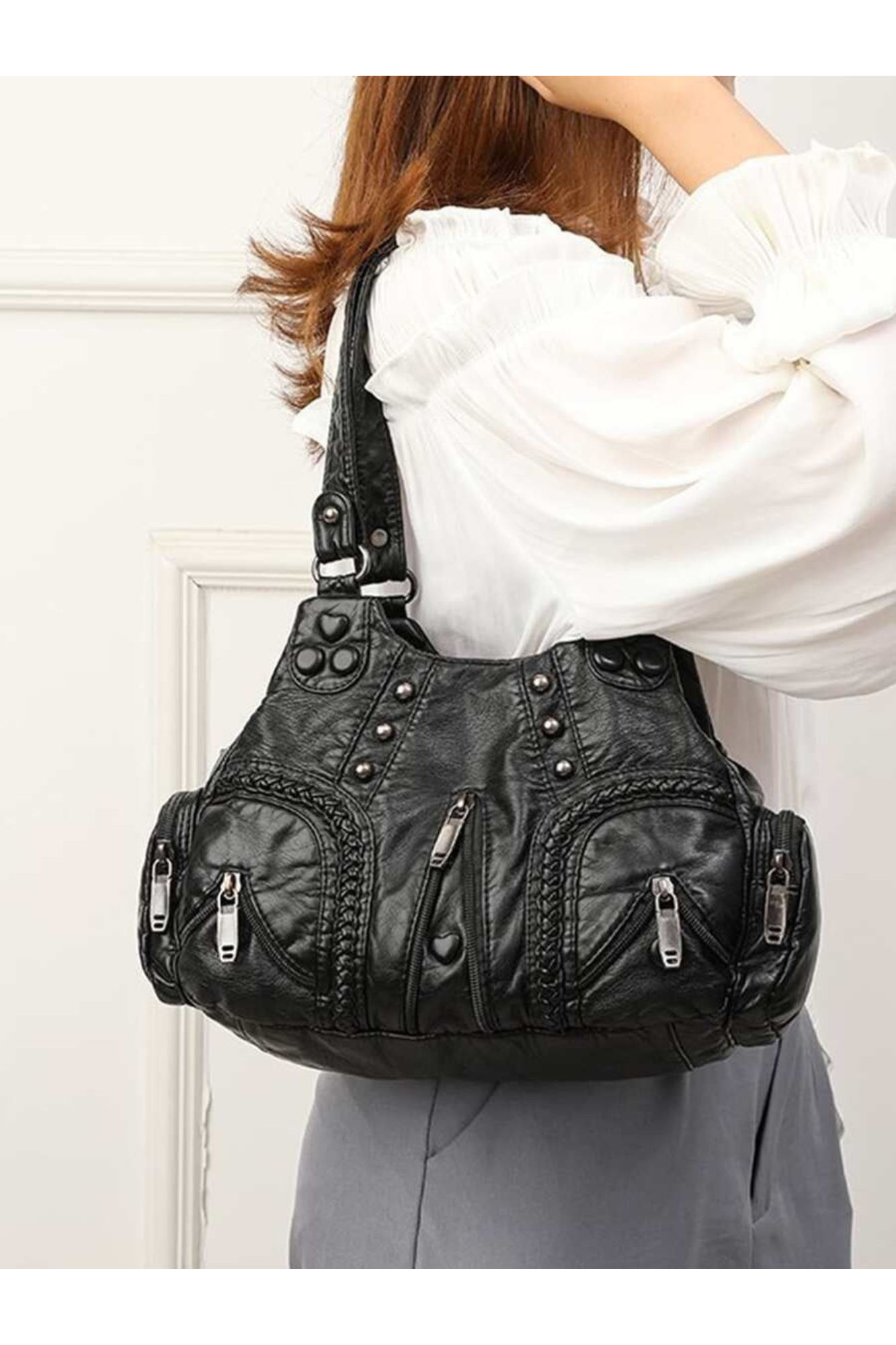 Maritess | Umhängetasche Für Frauen | Schwarz