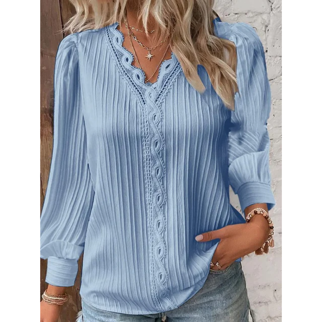 Marina - Damen Elegante Bluse
