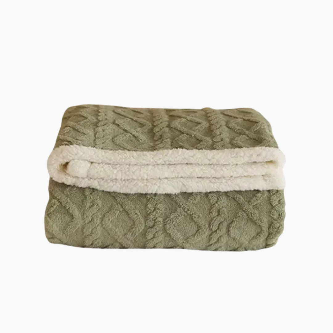 Warme Winterdecke für kalte Nächte – Dick, Flauschig & Stilvoll für Schlafzimmer & Sofa