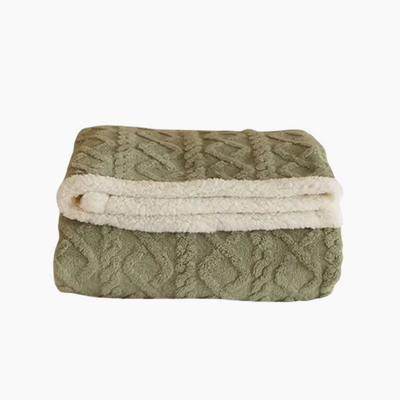Warme Winterdecke für kalte Nächte – Dick, Flauschig & Stilvoll für Schlafzimmer & Sofa