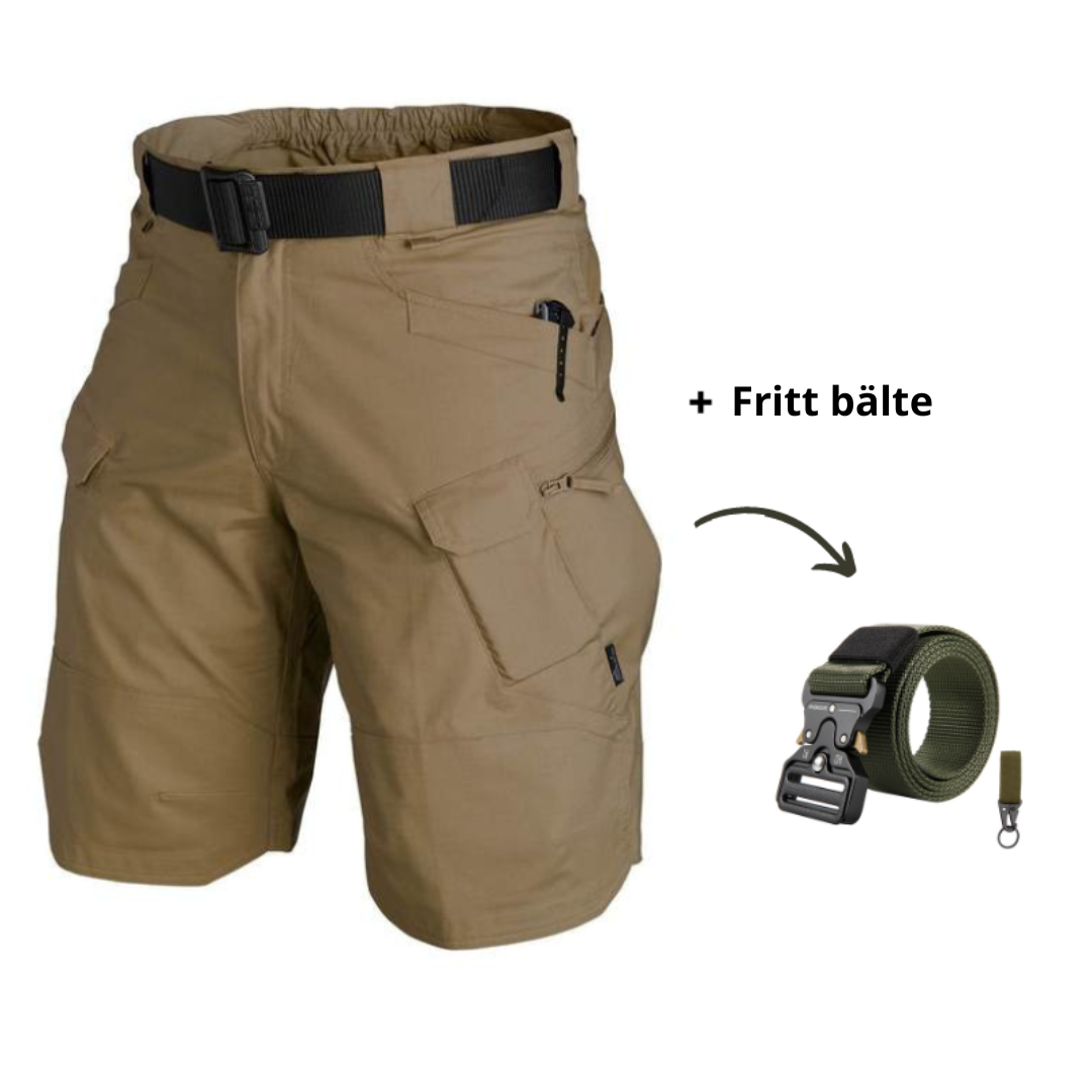Alex - Shorts mit vielen Taschen + kostenloser Gürtel