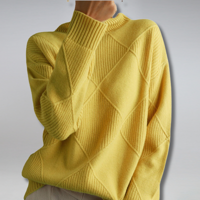 Heidi-Mode | Damen Feinstrick Rollkragenpullover