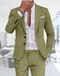 Eleganter Herrenblazer mit Zwei-Knopf-Verschluss