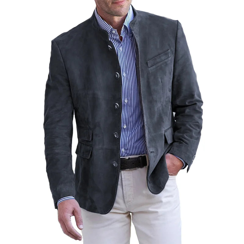 Roam - Klassische Jacke mit Knöpfen für Männer