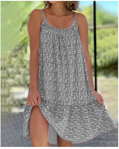 Brigitte - Bedrucktes Sommerkleid