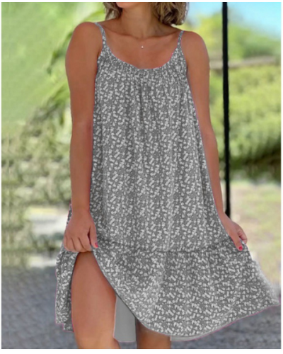 Brigitte - Bedrucktes Sommerkleid