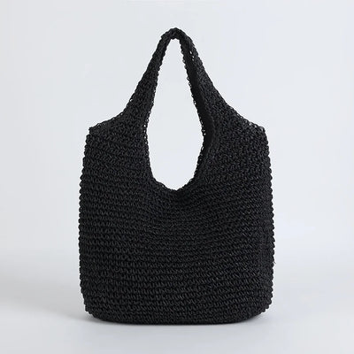 Rattan gewebte Tasche Damen l Annora